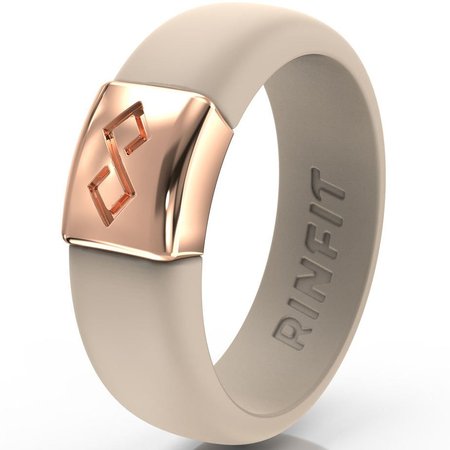 New RinFit Silicone u0026 Metal Wedding Ring for Women – Rinfit - Silicone  Wedding Rings