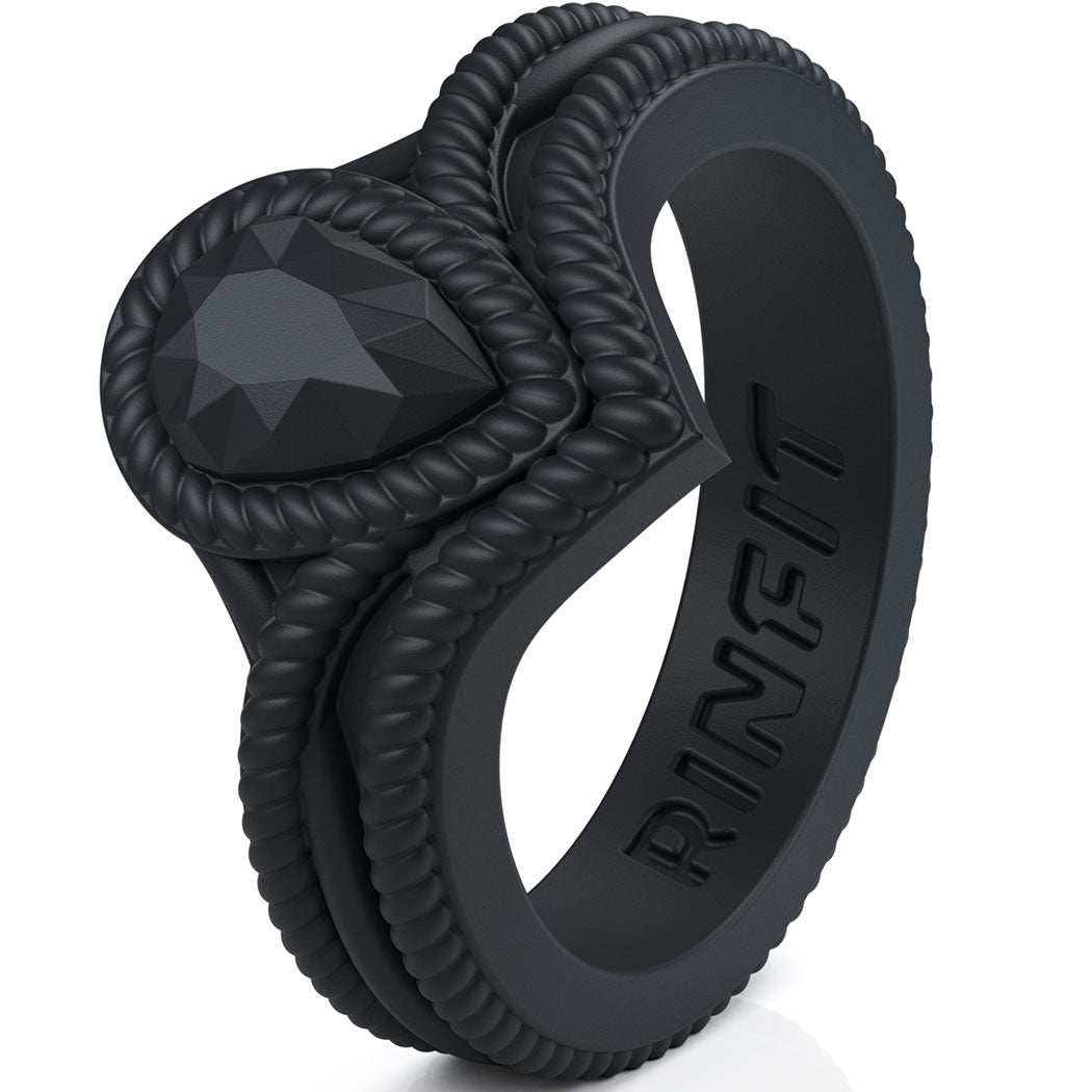 Rinfit Wedding Ring Protector for Working Out - Silicone Rubber