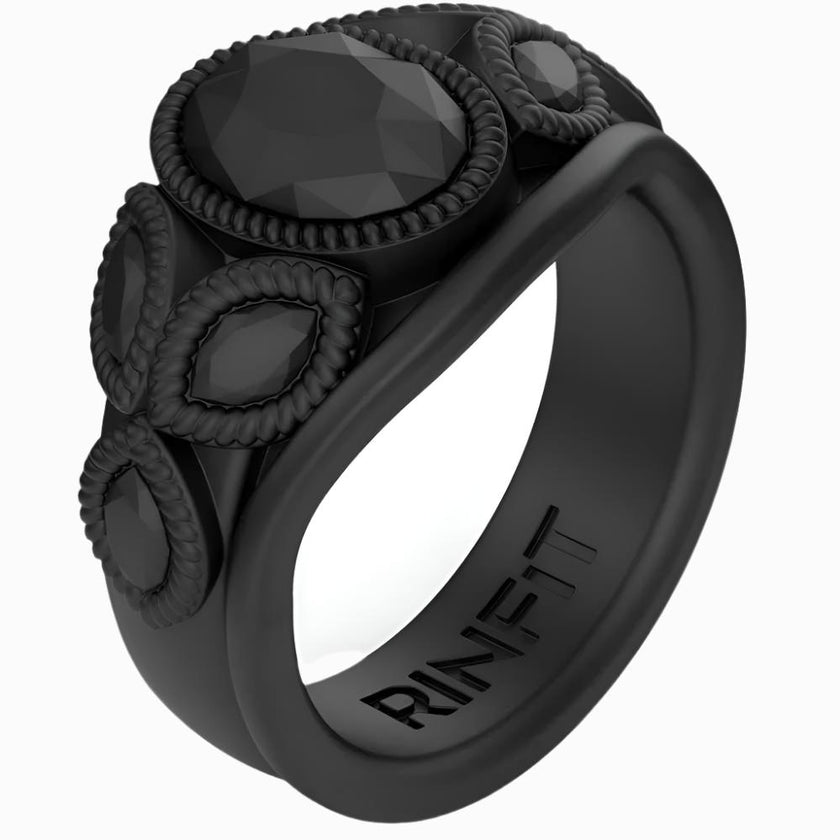 Two tone silicone ring sales